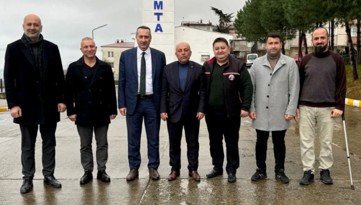 MTA Doğu Karadeniz Bölge Müdürlüğü’ne ziyaret…