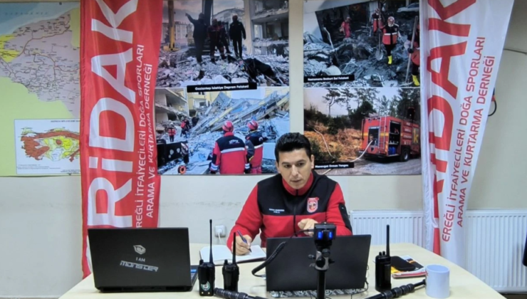 Demirören, ”Mavi Vatan” zoom toplantısına katıldı….