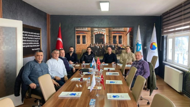 Hüseyin Doğan’dan Ünlüer’e makamında ziyaret…