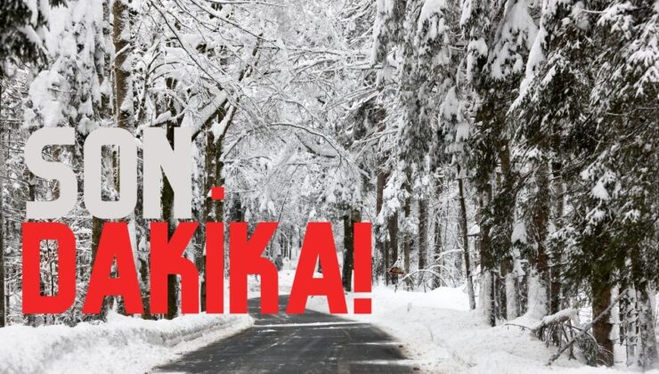 Kar geliyor: Okullar bile tatil edilebilir!