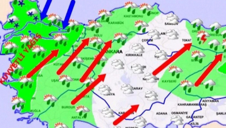 Meteoroloji’den sağanak, fırtına ve kar uyarısı…