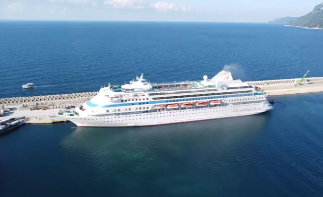 kruvaziyer ile 997 Rus turist geldi…