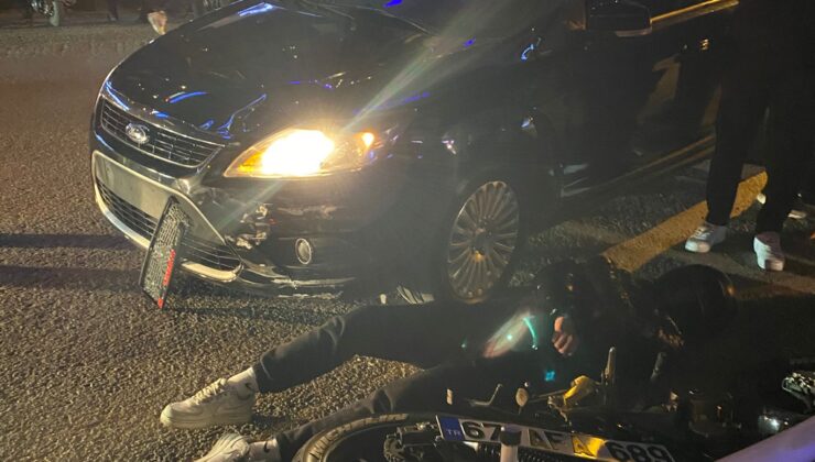 Trafik kazasında yolcu ve sürücü yaralandı…