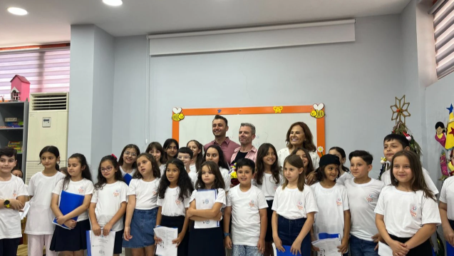 Çocuk korosu dönem sonu dinletisi yapıldı