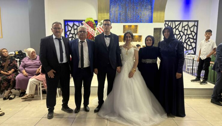 Parlak ve Karaduman ailelerinin mutlu günü…