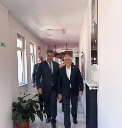 Saffet Bozkurt’tan Kaymakam Yılmaz’a ziyaret…