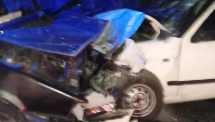 Kafa kafaya çarpıştılar…