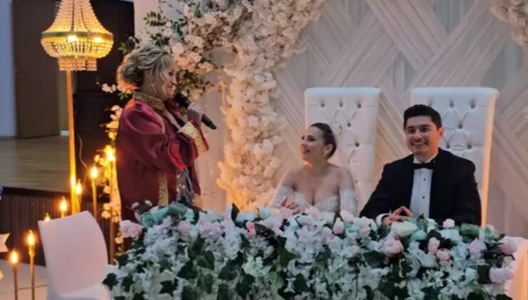 Kendi kızının nikahını kıydı…