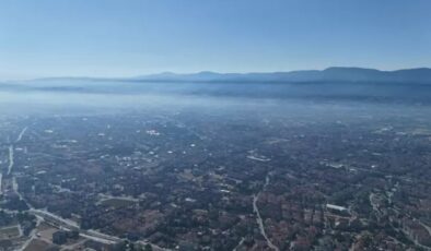 Karabük yangınlarının dumanı gökyüzünü kapladı…