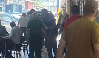 Kavgada yumruklar havada uçuştu…