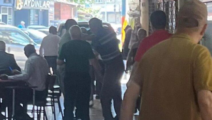 Kavgada yumruklar havada uçuştu…