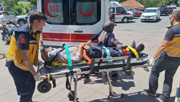 Yaya yaralandı… Sürücü kriz geçirdi…