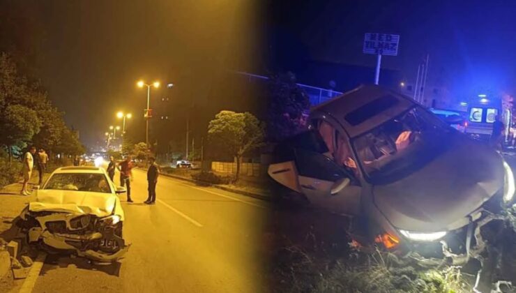 Feci kazada 4 kişi yaralandı…