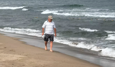 Denize girmek yasaklandı…