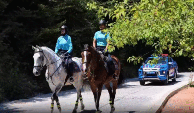 Atlı jandarma timi göreve başladı…