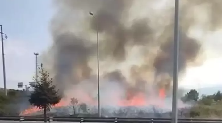 Ot yangını söndürüldü…