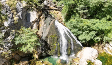 Şelale ve çay kuruma noktasına geldi…