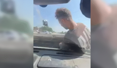 Arızayı bulmak için ustayı motora bindirdi…