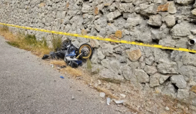 Polis memuru, motosiklet kazasında yaşamını yitirdi…