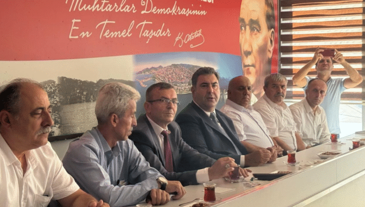 Kaymakam Yılmaz, Muhtarlar ile bir araya geldi…