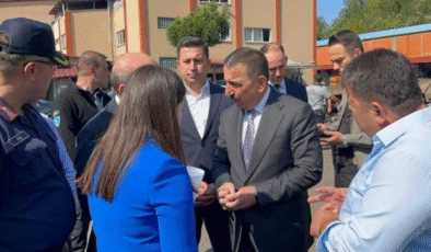 Zonguldak Valisi olay yerinde… Yetkililerden bilgi aldı…