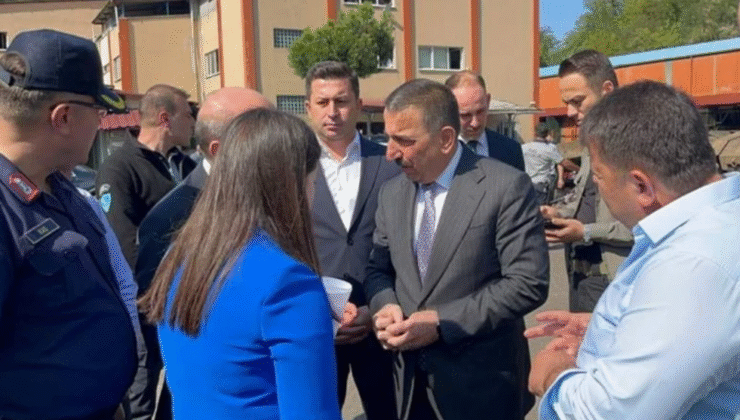 Zonguldak Valisi olay yerinde… Yetkililerden bilgi aldı…