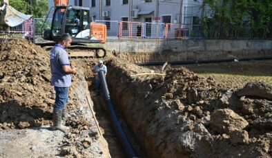Alt yapı çalışmalarını kesintisiz sürdürüyor…