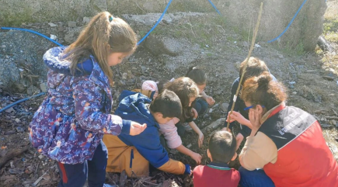 Toprağa Değen Küçük Eller, Geleceğe Atılan Büyük Adım…