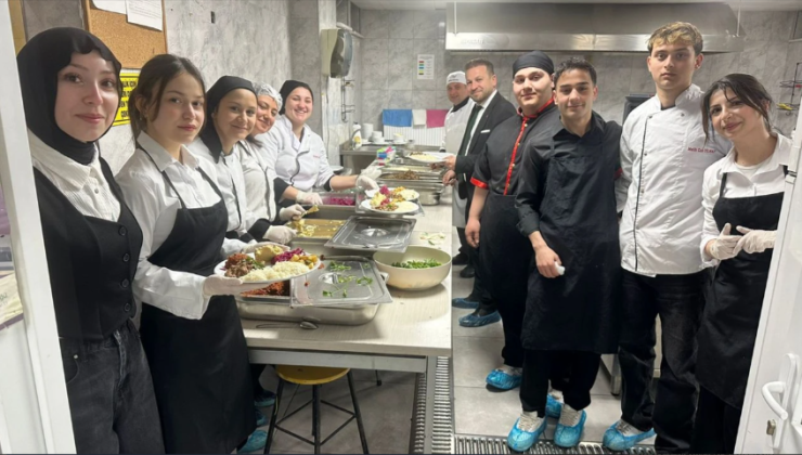 10 bin kişi kapasitelik yemekhane açıldı…