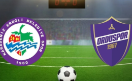 Ereğli Belediyespor, Orduspor 1967 ile karşılaşıyor…