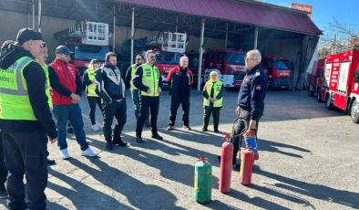 MOSAK ve Turizm Fakültesi’nde yangın eğitimi…