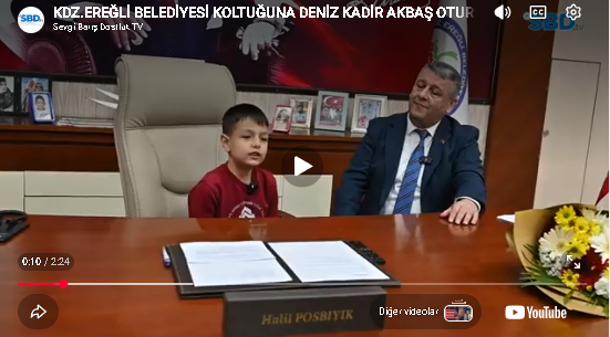 Kdz. Ereğli Belediyesi koltuğuna Deniz Kadir Akbaş oturdu…