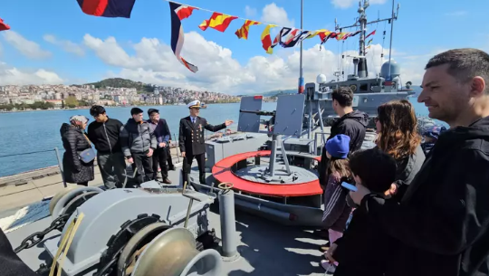 TCG Erdemli Mayın Avlama gemisi, 23 Nisan’da ziyarete açıldı