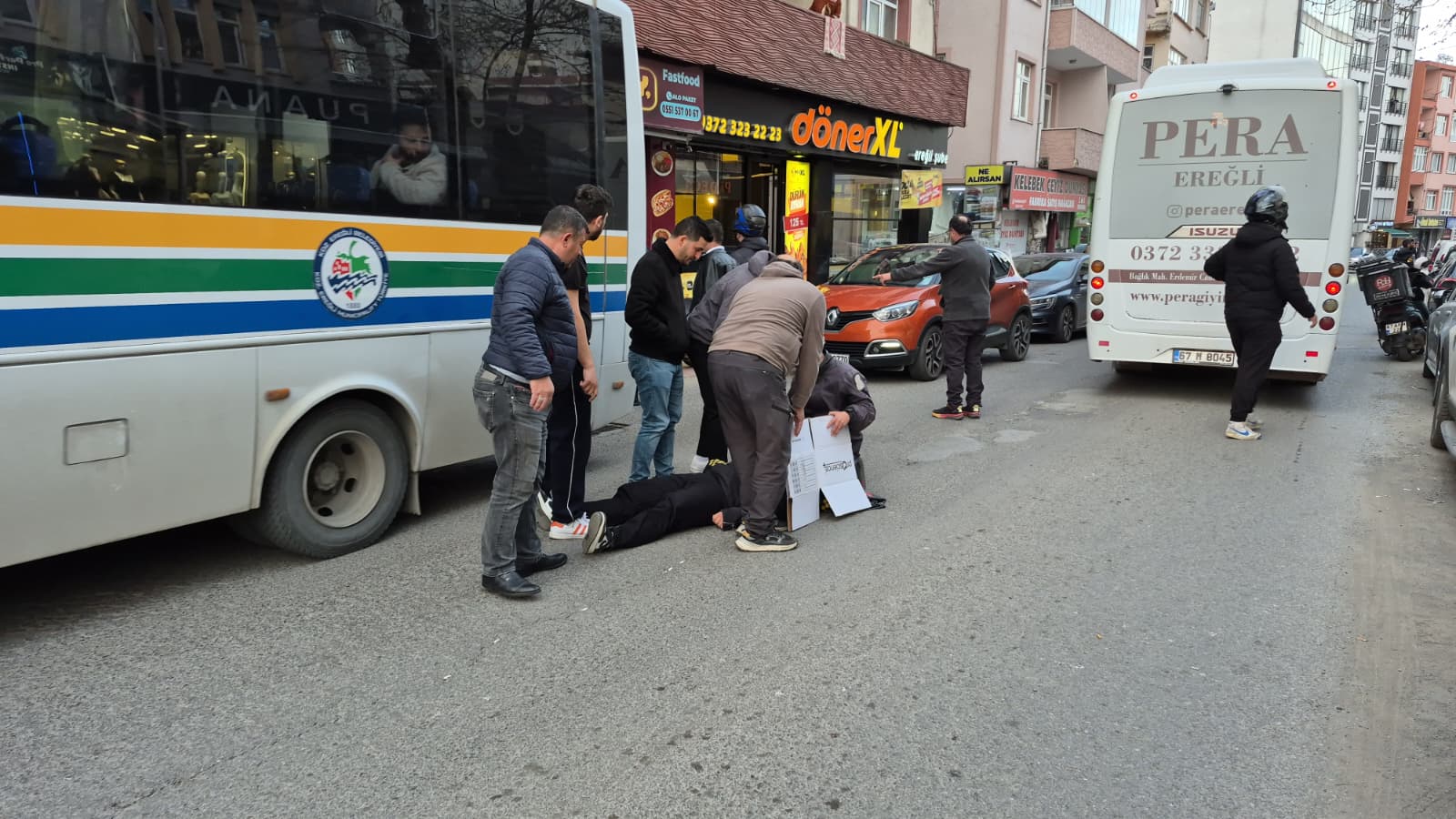 KAZA ANI KAMERALARA YANSIDI…