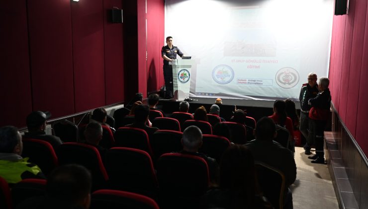 GÖNÜLLÜ İTFAİYECİ EĞİTİMİ REKOR KATILIMLA BAŞLADI…