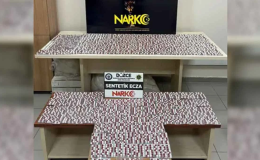 1 milyon liralık s*ntetik hap ele geçirildi