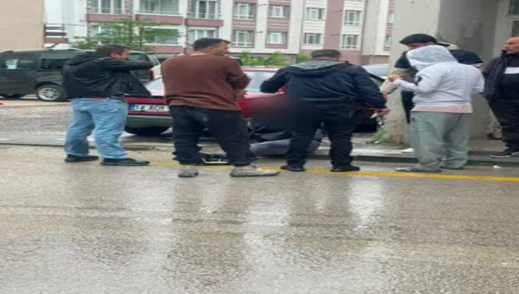 Kendisini uyaran polise saldıran yabancı uyruklu şüpheli gözaltına alındı