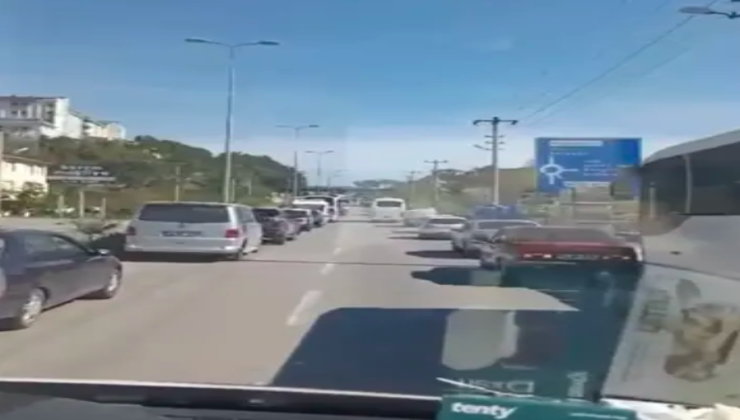 Ambulansa fermuar sistemiyle yol verdiler…