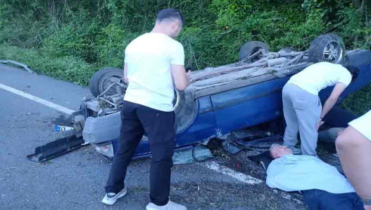 Feci kaza… Takla attı… Çok sayıda yaralı var…