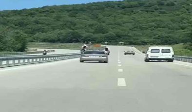 Otomobilin camlarından sarkanlara para cezası