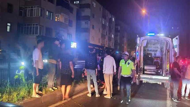 Araç sıkıştırdı… Kazaya sebep oldu…