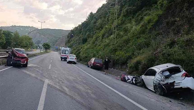 Zincirleme kaza… Çok sayıda yaralı var…