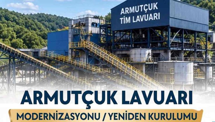 Armutçuk Lavuar İhalesi 21 Eylül’de yapılacak…