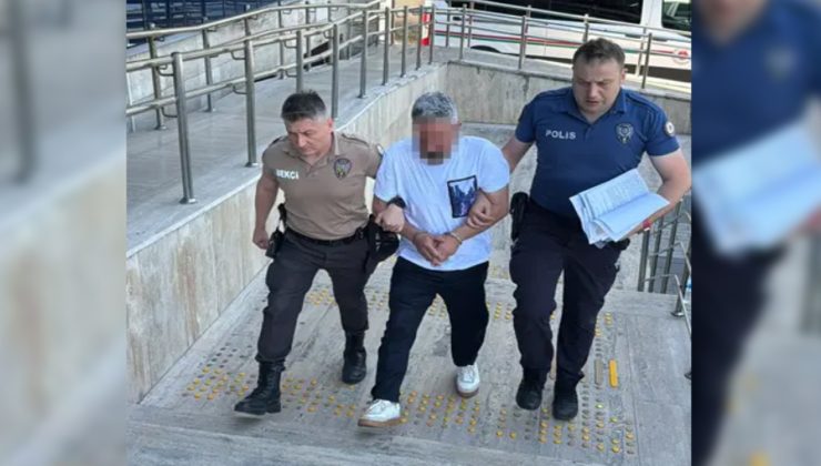 Kadın sürücüyü darp etmişti… Adliyeye çıkarıldı…