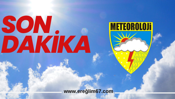 Valilikten kuvvetli yağış uyarısı…
